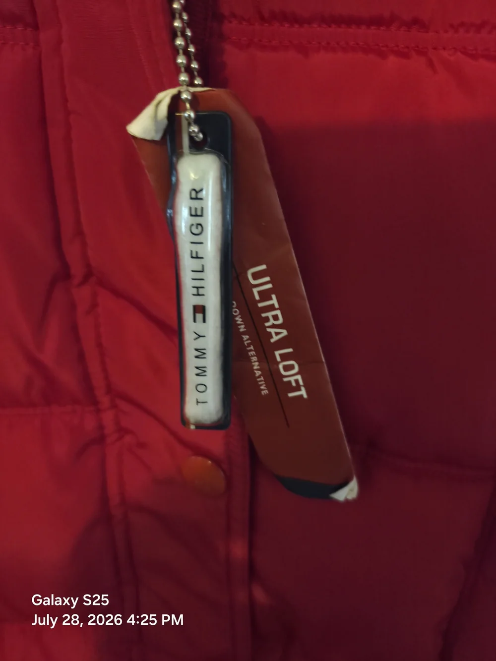 Tommy Hilfiger warm quilted